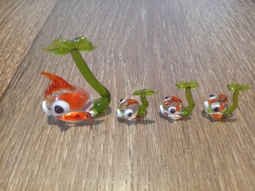 Vintage fish figurines - vintage,