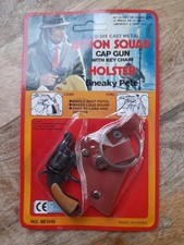 Cap gun key chain - gun, 70s/80s