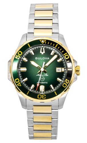 Bulova marine star green - marine, dial