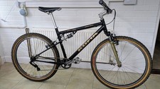 1995 Kona Sex One 26" Retro MTB – Black w/ Gold Decals – Original Fork & Shock