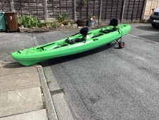 very good condition kayak  comes with all accessories shown in the photographs.