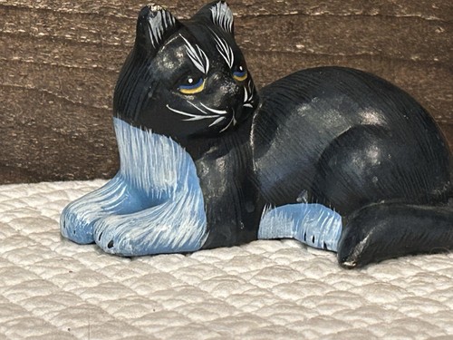 Black white tuxedo cat 25 - black,