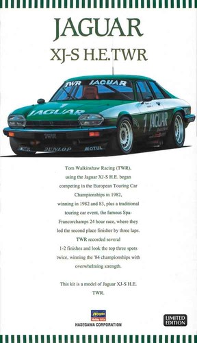 Scale hasegawa jaguar - 1:24,