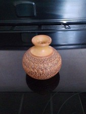 Purbeck Pottery Vitreous Stoneware Clay Pot Vase 3" tall