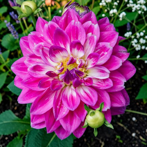 Dahlia plant pot easy - plant, in