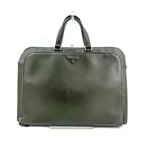 Prada saffiano briefcase - saffiano,