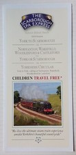 WEST COAST RAILWAYS LEAFLET The Scarborough Spa Express 2014 Season Steam Trains