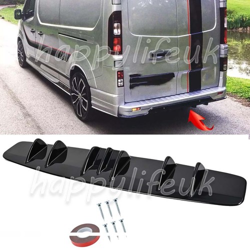 Rear bumper diffuser - 33",