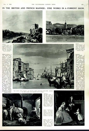 Original old vintage print - original,