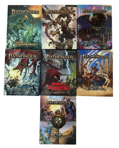 Pathfinder rpg book bundle - pathfinder,