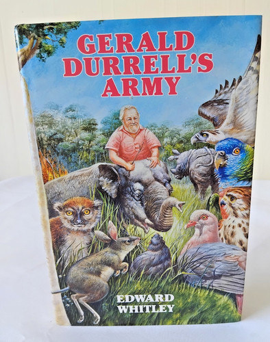 Signed gerald durrell army - gerald, durrell's