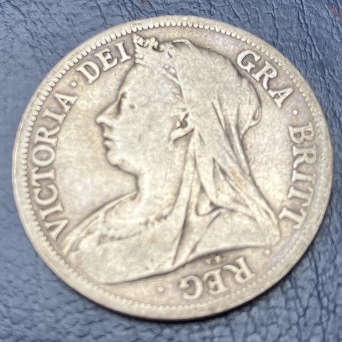 Queen victoria 1897 - queen, halfcrown