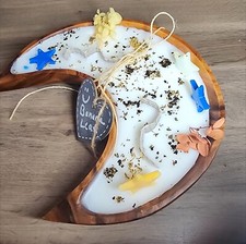 Dough Bowl Moon Candle