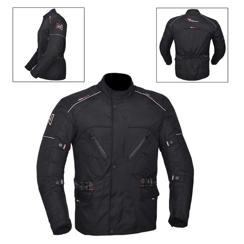 Black men motorcycle - men's,