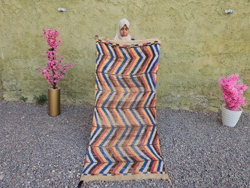 Moroccan berber rug vintage - moroccan,