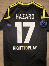 Eden Hazard Hand Signed