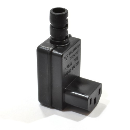 Rewireable iec right - right, angle