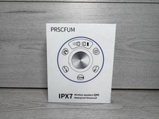 PRSCFUM Q90 Wireless Bluetooth Shower Speaker, Mini Speaker 360° Surround