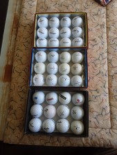 36 X Dunlop/ Maxfli/ Noodle Golf Balls Used