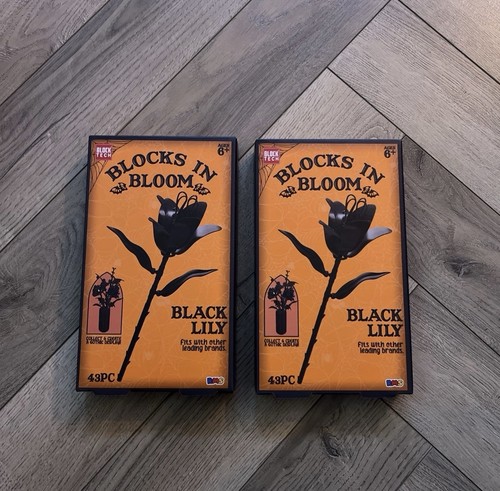 Halloween block bloom - block,