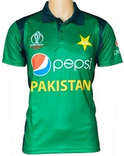 PAKISTAN CRICKET TEAM SUPPORTER JERSEY SHIRT 2019 ICC CRICKET WORLD CUP