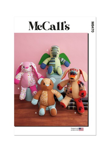 Mccall plush animals - plush,