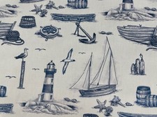 Salcombe Boats Toile Fabric