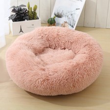 Soft Calming Donut Bed for Dogs and Cats - Customer Returns (Damaged Packaging)