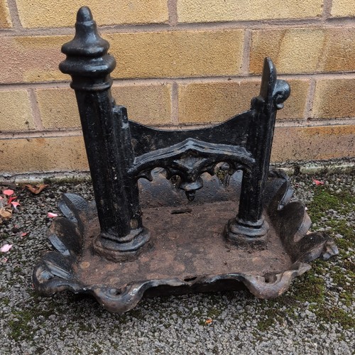 Victorian cast iron boot - ,