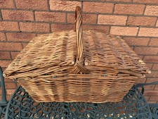 Vintage Large Wicker Picnic