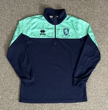Middlesbrough FC 1/4 Zip Errea Training Top, Medium, Very Good Condition