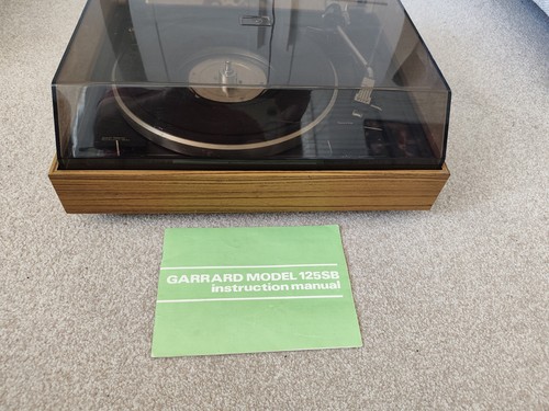 Vintage garrard 125sb - 125sb, belt