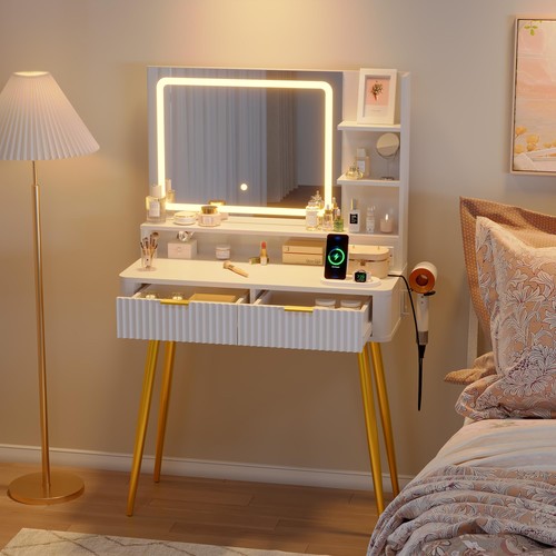 Dressing table with - dressing, led
