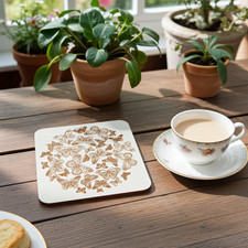 Set of 6, Butterfly Drink