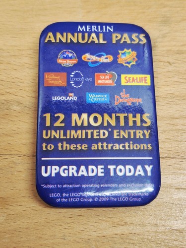 Merlin annual pass 2009 - 2009, pin