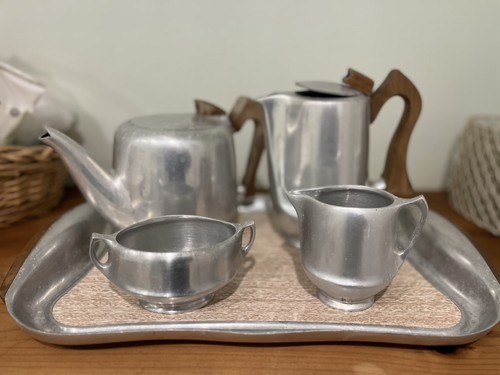 Vintage picquot ware - vintage, tea
