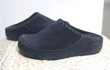 FITFLOP BLUE SUEDE MULES CLOGS