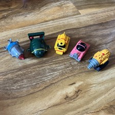 Carlton Takara Thunderbirds Pull Back And Go Vehicles 2000 Fab1 T1 T2 Mole T4