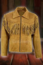 Handmade Western Suede Leather
