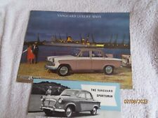 Standard Vanguard Luxury Six 1961-62 Sales Brochure Saloon Estate + Sportsman