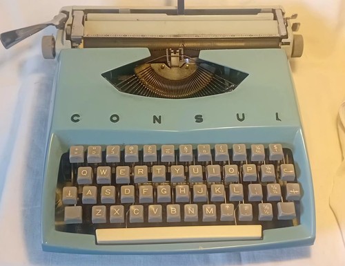 Vintage czech consul blue - vintage,