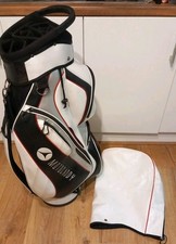 Motocaddy Golf Club Trolley Cart Bag White 14 Way Club Divider with Hood