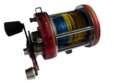 ABU AMBASSADEUR 7000 MULTIPLIER REEL. Vintage. Made In Sweden. Lined. Working