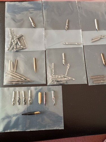 Vintage pen nibs ink - vintage,