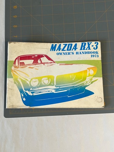 Original 1973 mazda 3 - mazda, rx-3