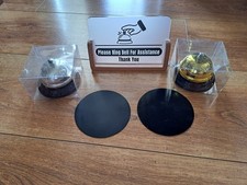 Desk Desktop Call Bell X2 Gold