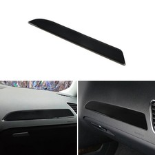 RHD Glossy Black Interior Dashboard Decor Cover Trim For Audi A4 B8 2009-2016