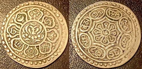 Tibet tangka lotus 1880 - tibet,