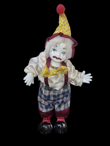 Vintage ganz porcelain - vintage, clown