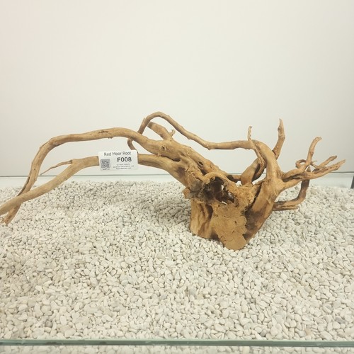 Red moor wood driftwood - red,
